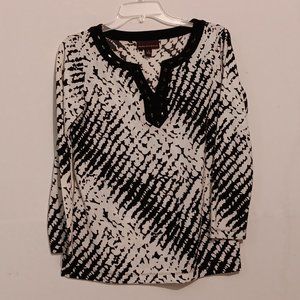 Dana Buchman Long Sleeve Blouse Size Small